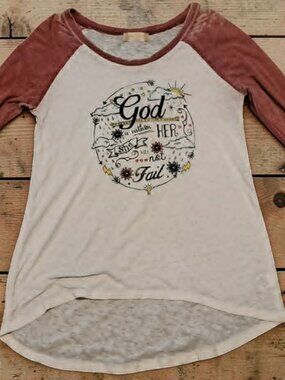 Altar'd State Graphic Reglan Tee Women's S